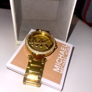 Michael Kors gold watch NWOT
